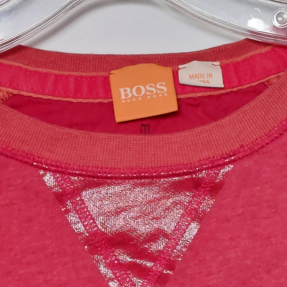 Red Raglan Sweatshirt - Picture 2 of 7